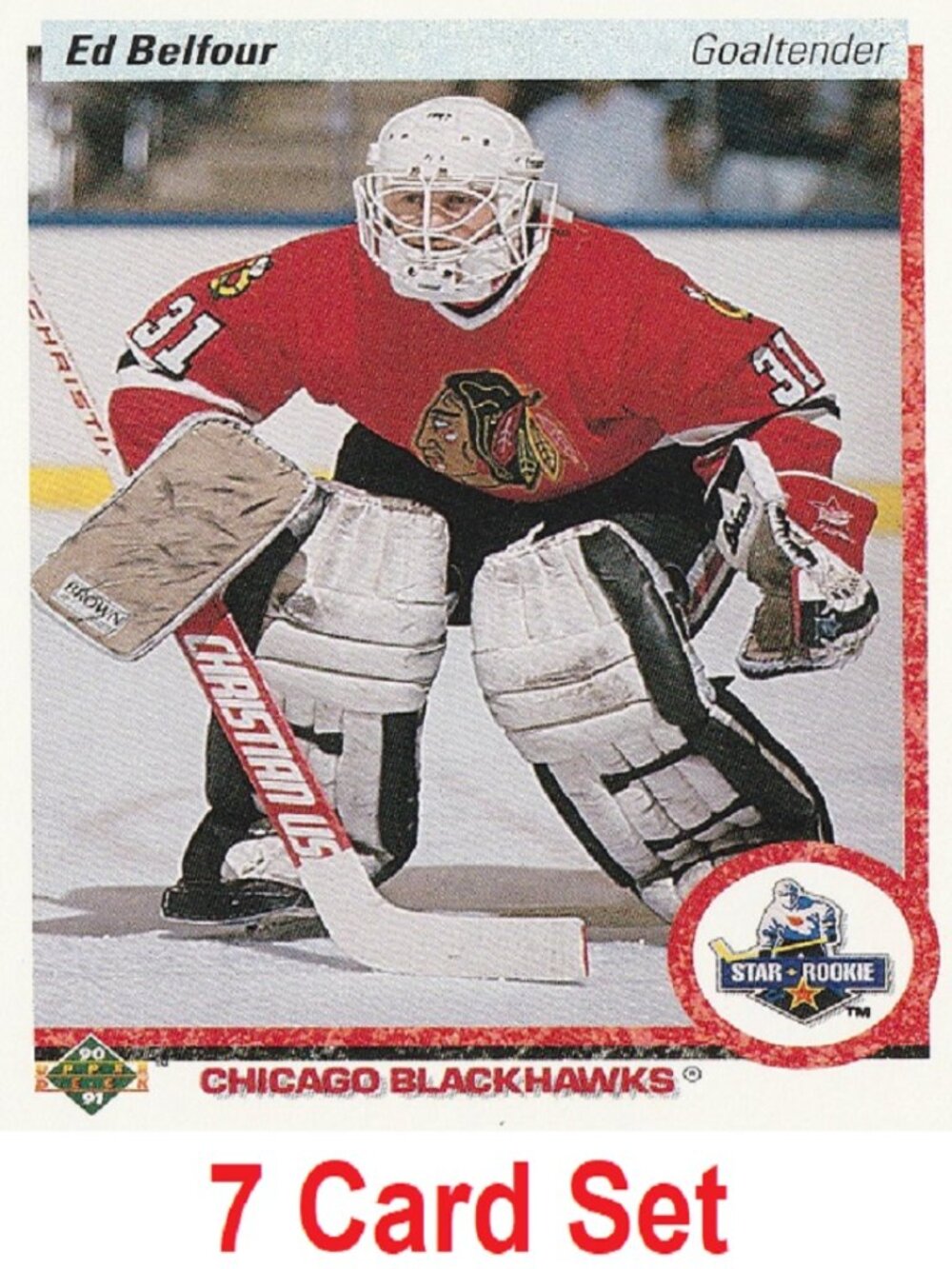 Ed Belfour Hockey Card Collection